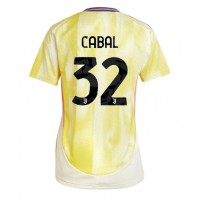 Juventus Juan Cabal #32 Vieraspaita Naiset 2024-25 Lyhythihainen